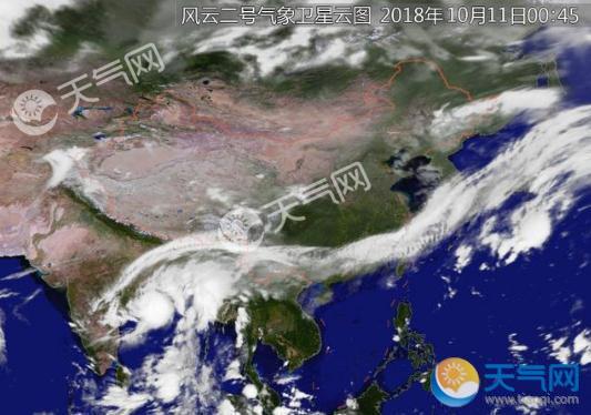 26号台风玉兔难产中 进口台风蒂特利了解一下？云南人看过来