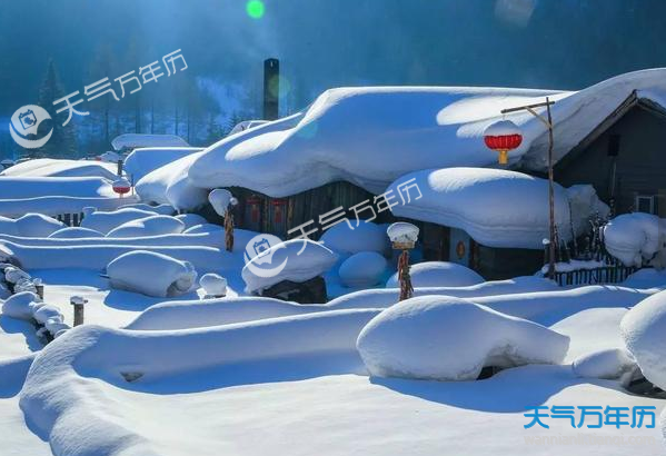 2018大雪纷飞的图片 2018大雪节气的人和物的生活