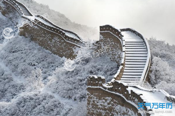 2018大雪纷飞的图片 2018大雪节气的人和物的生活