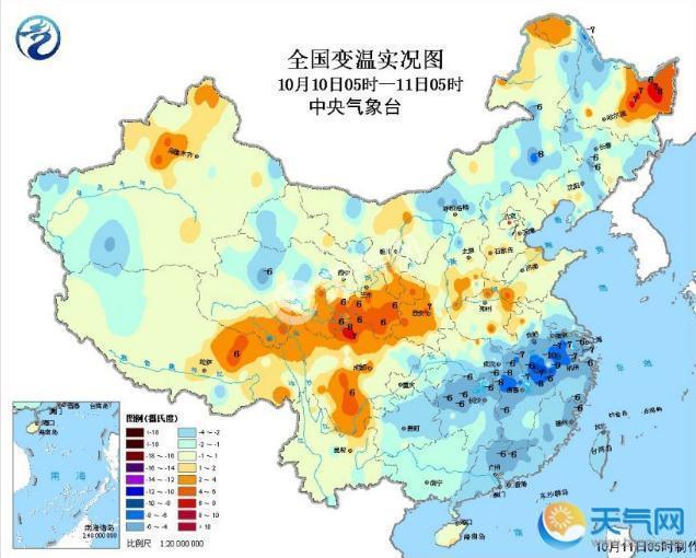 京津冀今晨气温低至0℃以下 全国加速回暖南方将有中到大雨