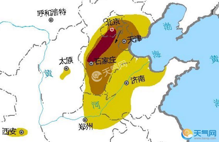 北京今日重度污染 明日好转19日雾霾再次来袭