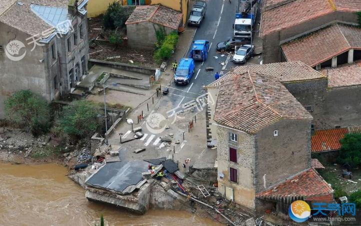 法国暴雨洪水致13人死亡 怪全球气候变暖？