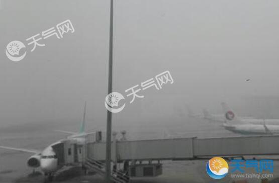 石家庄机场遭大雾锁城 45个航班延误