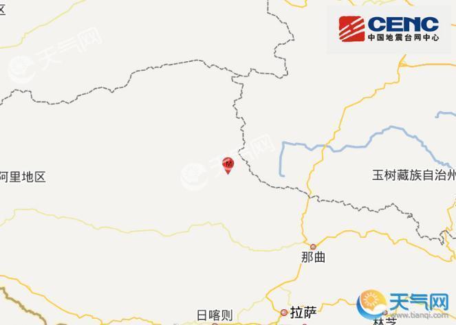 西藏那曲双湖县4.1级地震 无人区影响有限