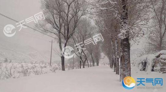 新疆伊犁暴雪发多个预警 天山一带降至0℃以下