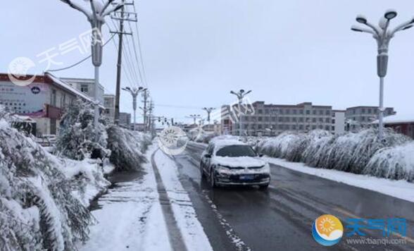 青海全省大范围降雪 局地最低气温仅有1℃