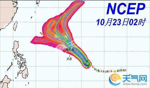 26号台风动向最新消息路径图 玉兔大幅增强路径西调
