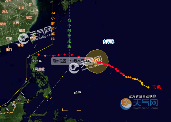 2018年广东台风最新动态 风王玉兔即将抵达南海请粤琼