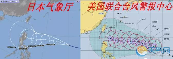 26号台风玉兔最新路径 下月月初就进入南海