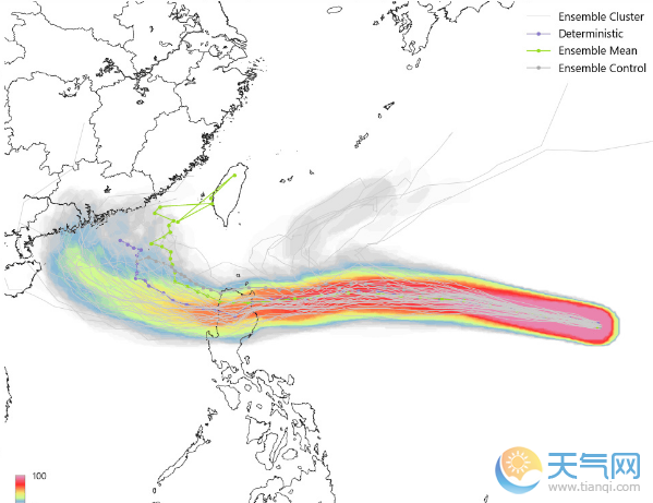 2018台风路径实时发布系统 台风玉兔是真的要来我国了