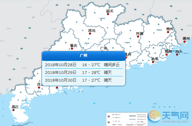 2018广东台风最新消息 玉兔不断逼近广州市天气如何
