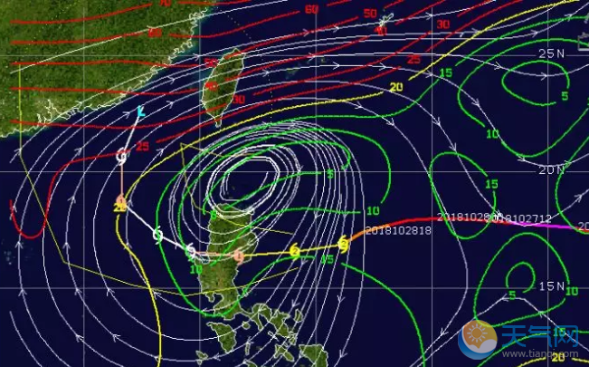 26号台风玉兔最新消息 30日凌晨玉兔登陆吕宋岛被削掉了一层皮