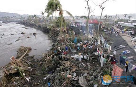 台风“玉兔”强势登陆菲律宾 已致6人遇难
