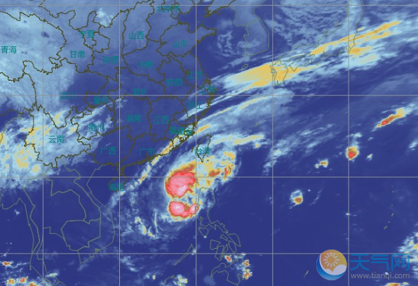 2018厦门台风最新消息 玉兔靠近厦门已经起10级大风