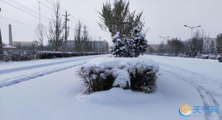 青海都兰县暴雪积雪18厘米 接近1961年降水量极值