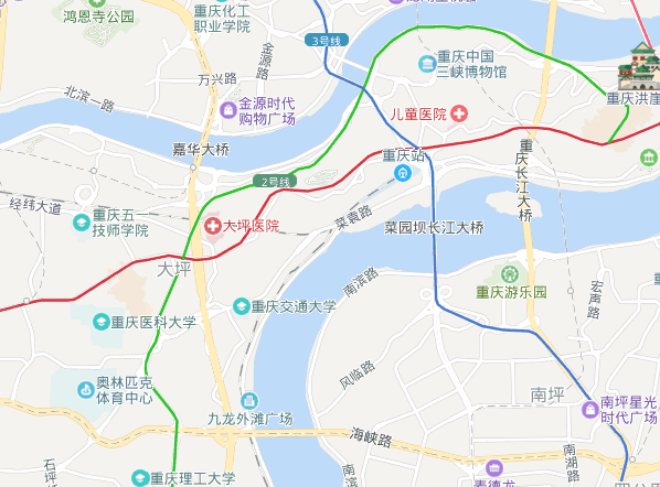 2019重庆地图全图高清版大图 重庆电子地图详细地址查询