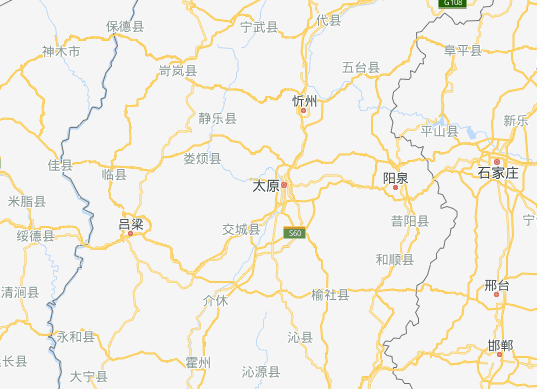 2019山西地图全图高清版大图山西电子地图详细地址查询