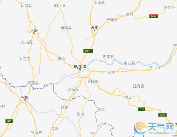2019黑龙江地图全图高清版大图 黑龙江电子地图详细地址查询