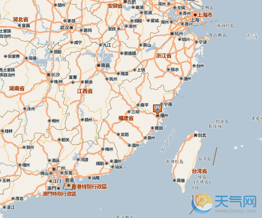 2019福建地图全图高清版大图 福建电子地图详细地址查询