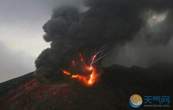 日本樱岛火山再次喷发 未收到人员伤亡消息