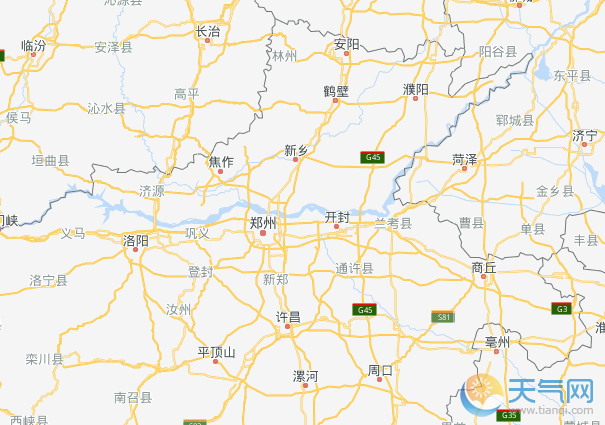 2019河南地图全图高清版大图 河南电子地图详细地址查询