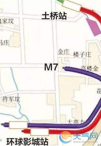 北京7号线东延贯通 2019年底试运营服务环球影城
