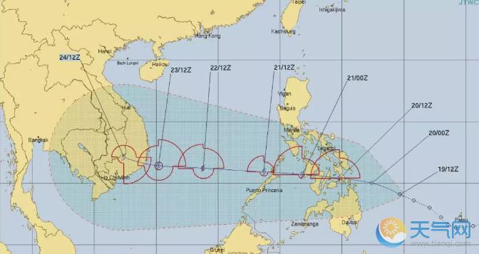2018年28号台风万宜最新消息 远洋热带低压将生成台风