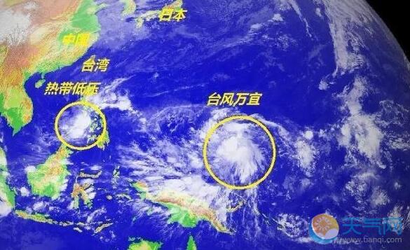 台风万宜已加强为强热带风暴 未来可能登陆日本