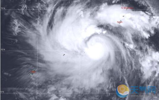 台风“万宜”加强为台风级 预计26日进入48小时警戒线