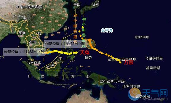 受台风“天兔”外围影响 本周末海南迎强降雨