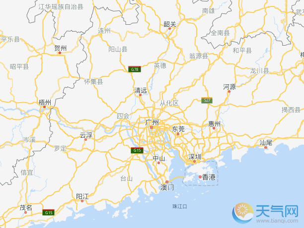 2019广东地图全图高清版大图 广东电子地图详细地址查询