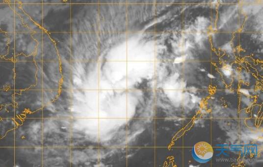 第29号台风天兔正式上线 23日起南海将有大到暴雨