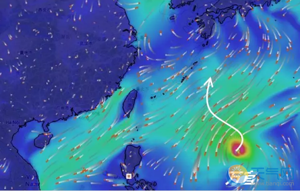 2018台风万宜路径预测 预计27日台风路径将重新调整