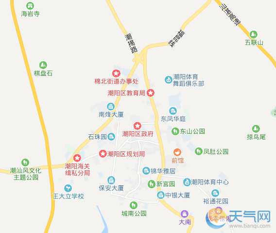 2019潮阳地图全图高清版大图 潮阳电子地图详细地址查询