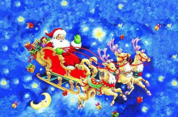 2018圣诞老人的简笔画大全 2018年Q版圣诞老人图案
