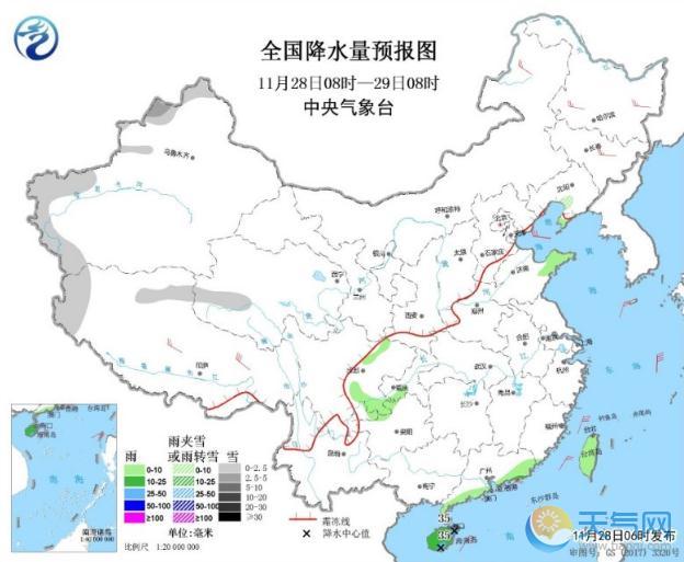 苏皖浙川今晨大雾橙色预警 东北降温10℃明显变冷