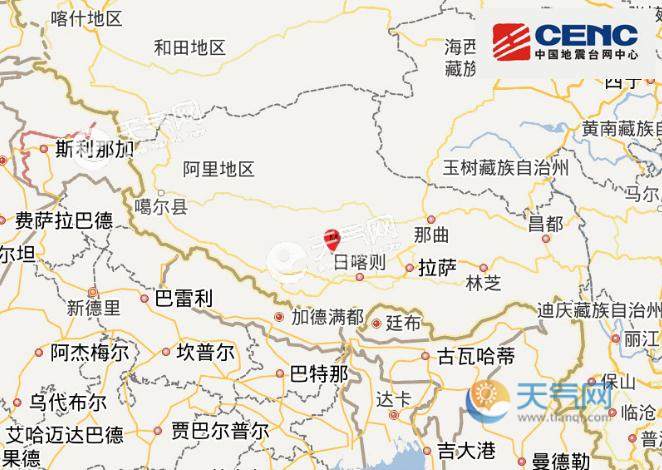 西藏那曲尼玛县32级地震怎么回事位于申扎谢通门断裂带