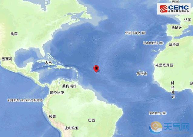 北大西洋5.4级地震怎么回事 地震为什么会引发海啸