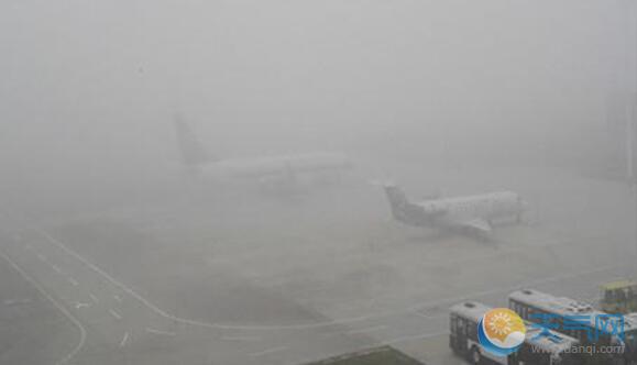 受大雾天气影响 贵阳机场航班大面积延误