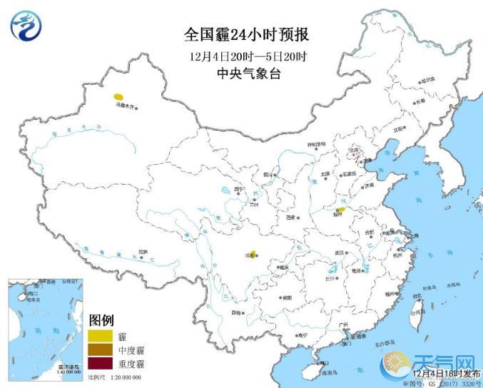 中国气象局：冷空气未来10天驱散雾霾南方雨雪加强