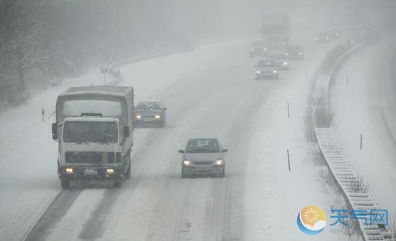 河南多地迎入冬初雪 省内多条高速限行