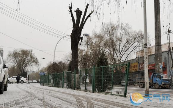 辽宁全省大范围降雪 境内多条高速管制
