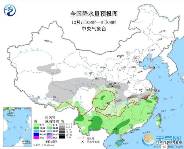 中东部降温创新低冷如三九 安徽江苏山东等提前降雪