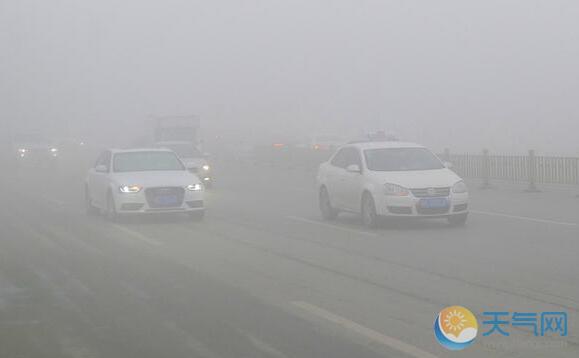 遂宁发布大雾橙色预警 市内部分高速全线关闭