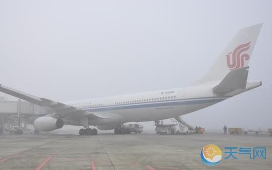 重庆遭遇大雾天气 100余架次航班延误