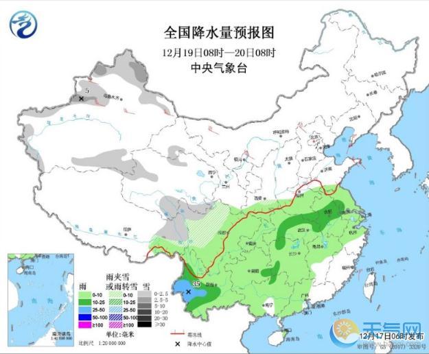 黄淮华北扩散变差雾霾多发 青藏高原东部强雨雪