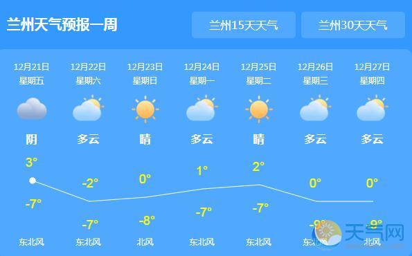 冷空气携带雨雪降临甘肃 今日兰州气温仅有2℃