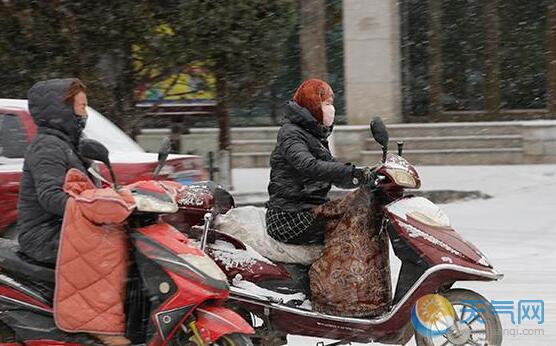 冷空气携带雨雪降临甘肃 今日兰州气温仅有2℃