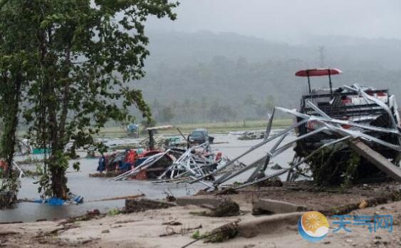 印尼海啸遇难者再度升至429人 16082人无家可归