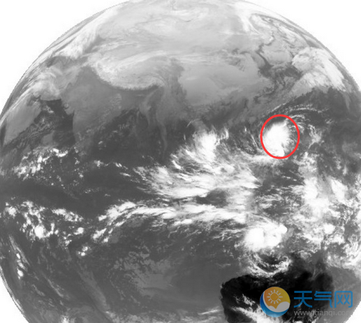 2018台风路径实时发布系统30号台风“帕布”卫星云图